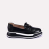 michelle women black moccasin shoes