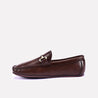 miles brown horsebit loafers for men