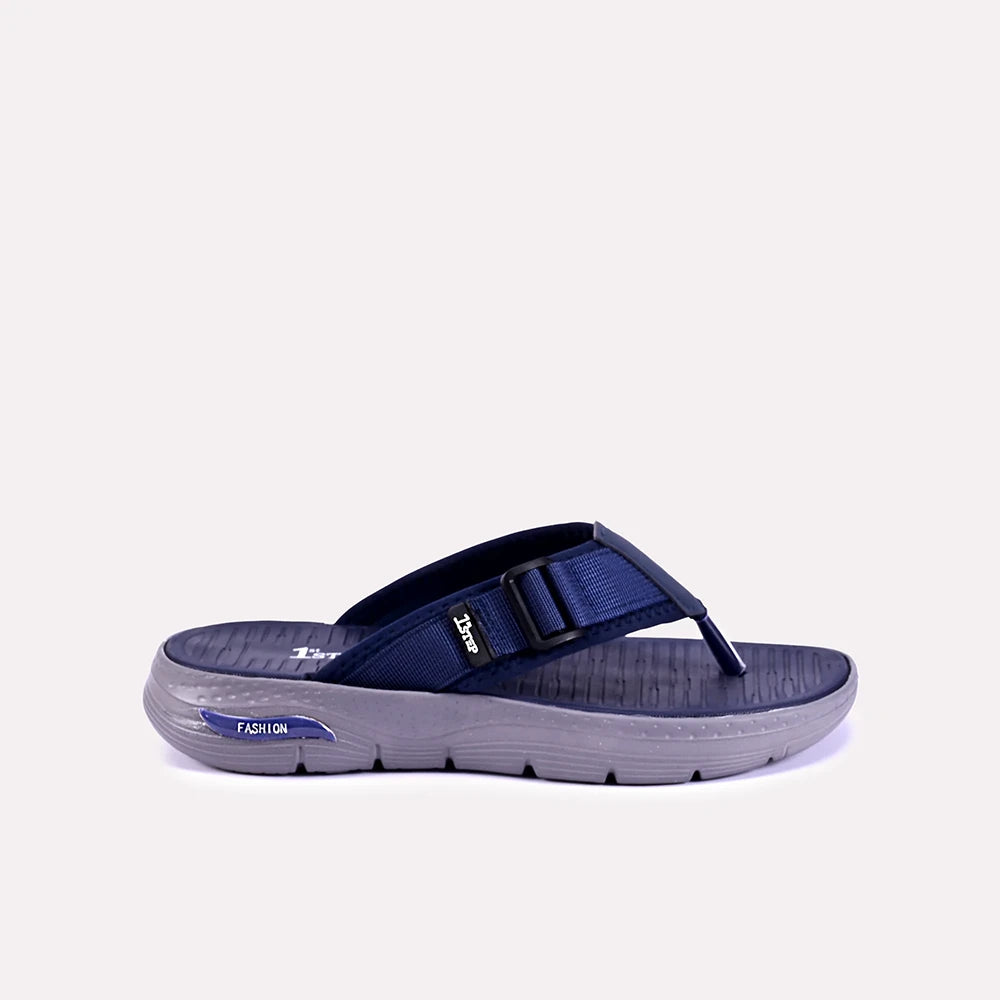 milo mens blue casual slippers