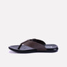 montgomery brown flip flop slides for men