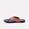 montgomery mustard flip flop slides for men