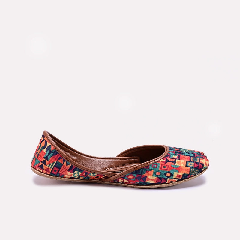 Womens Multi Khussa