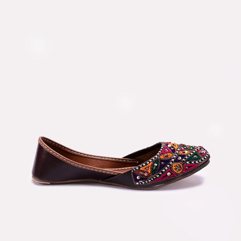 Womens Multi Khussa