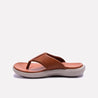 mens mustard comfy flip flops
