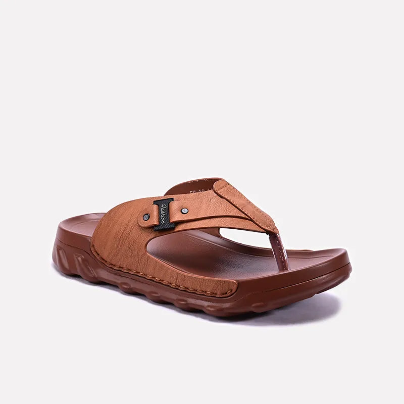 mustard comfy flip flops mens