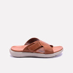 Mustard Criss Cross Soft Slippers 0151067