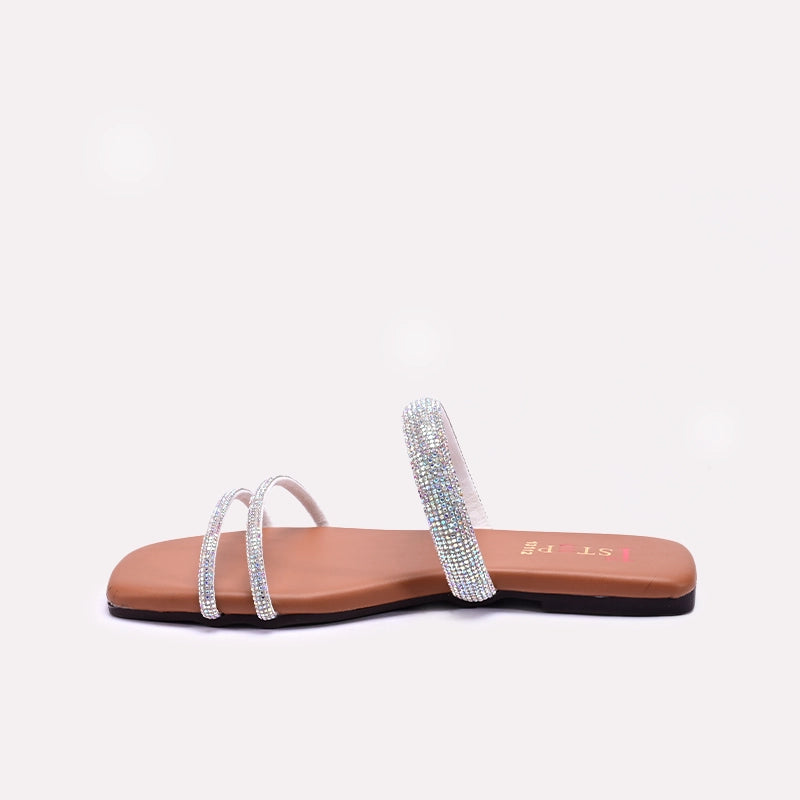 Mustard Fancy Flat Slippers for Women