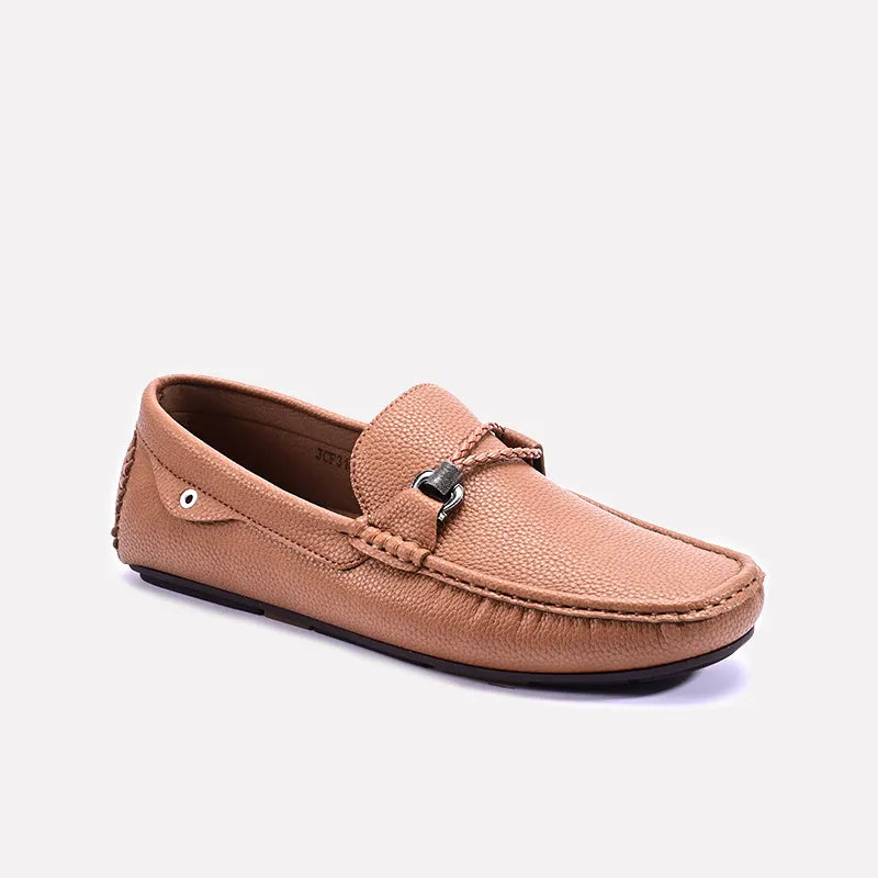 Mustard Modern Loafers For Men 0130954