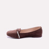 nella brown fancy pumps for women