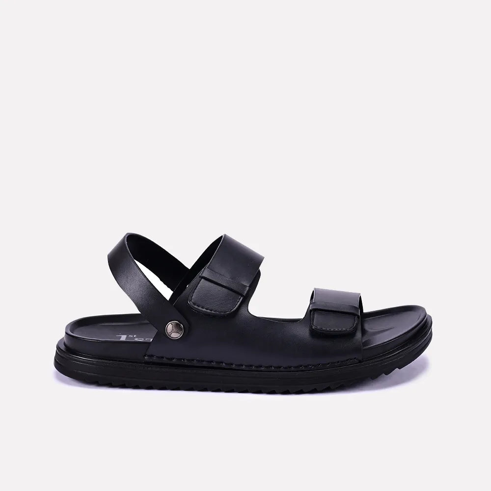 nicholas men black casual sandals