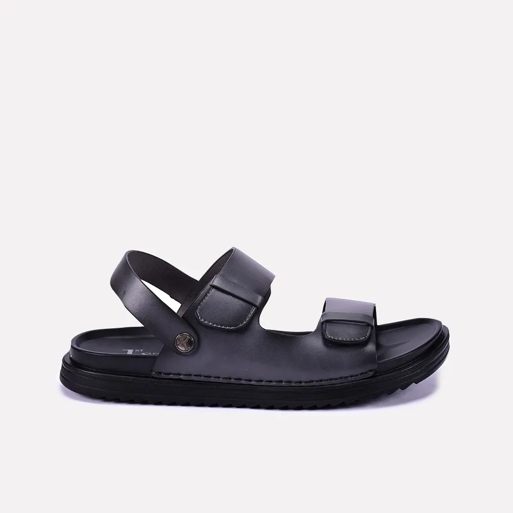 nicholas men gray casual sandals