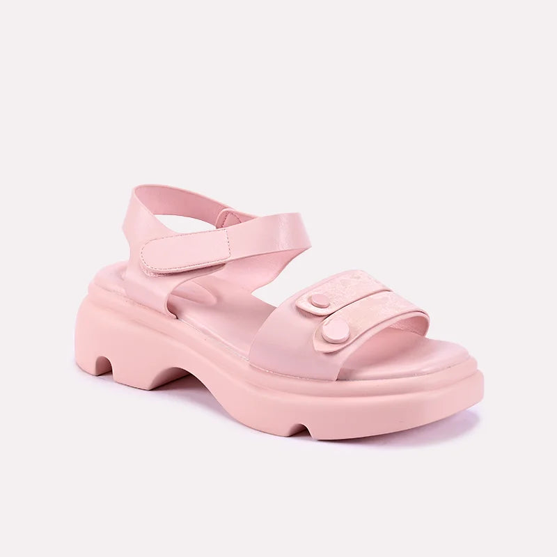 nina pink chunky comfy sandals