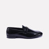 noble mens black slip on dress shoes