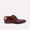 norfolk men brown formal shoes