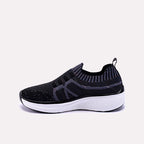 Nymira Black Slip On Sneakers 0440774