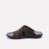 odin brown casual slippers for women