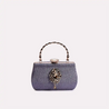 opal purple clutch front