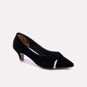 orla black fancy court shoes