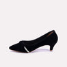 orla black fancy court shoes for mens