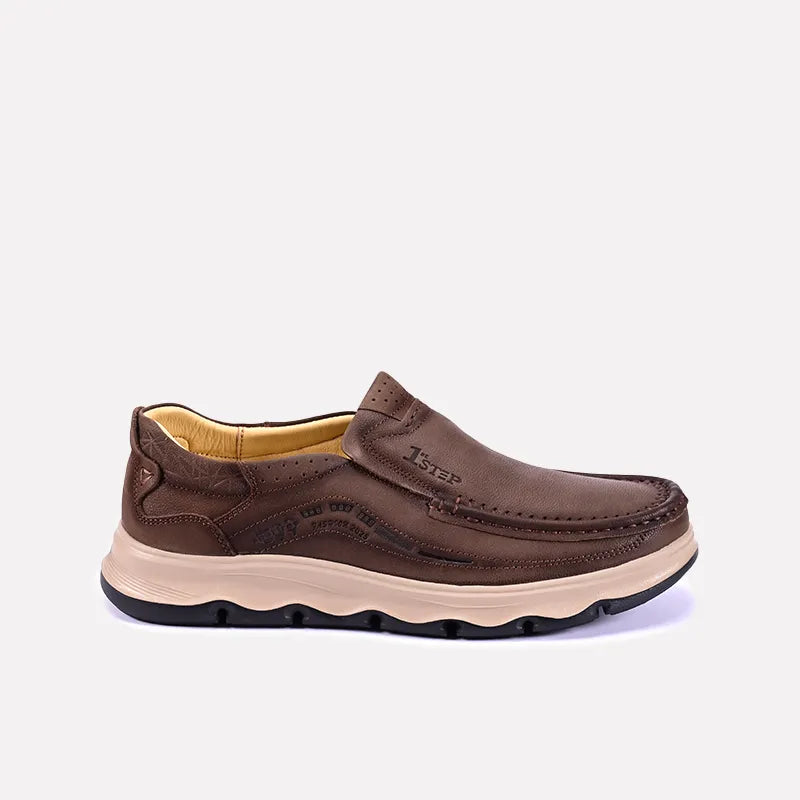 orlando men brown casual shoes