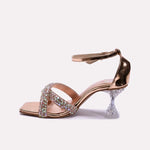 Peach Bridal Sandals 0421211