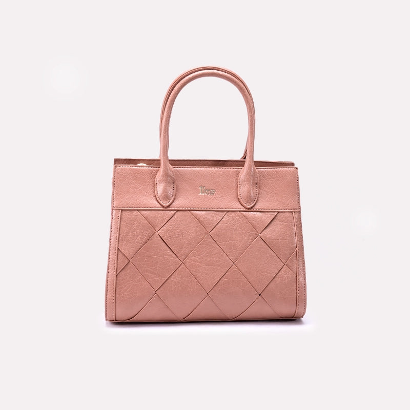 Peach Casual Shoulder Bags