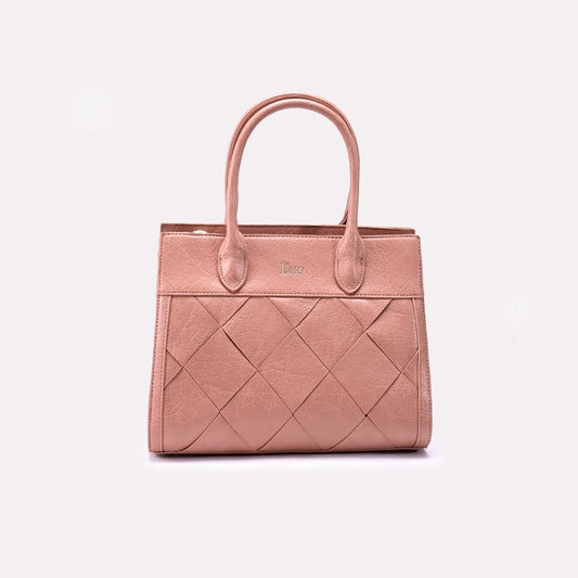 Peach Casual Shoulder Bags