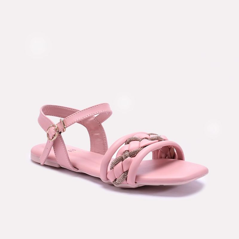 Peach Fancy Sandals