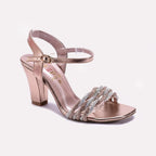 Peach Fancy Sandals