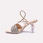 Peach Fancy Sandals 0421470
