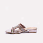 Peach Fancy Slippers for Women