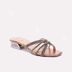 Peach Fancy Slippers