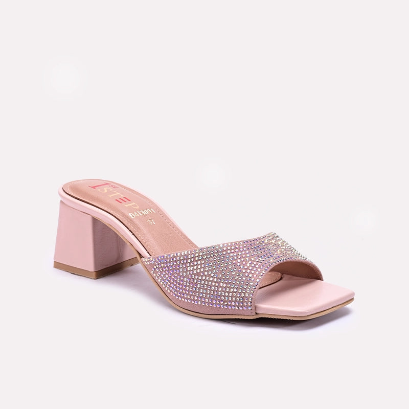 Peach Fancy Slippers