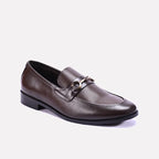 pembroke brown formal horsebit loafers