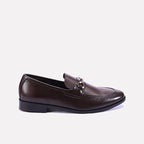 pembroke mens brown formal horsebit loafers