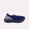 penrose womens blue slip on sneakers