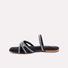 pheline black fancy slippers for women