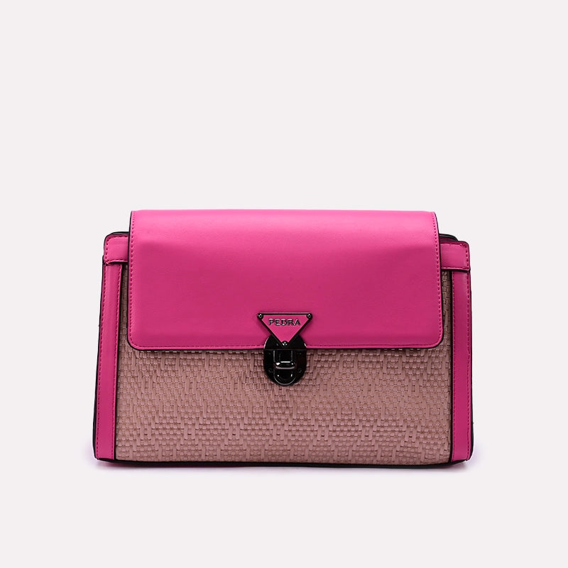 Pink Casual Hand Bags 0321969