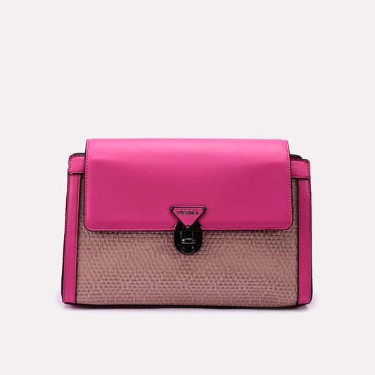Pink Casual Hand Bags 0321969