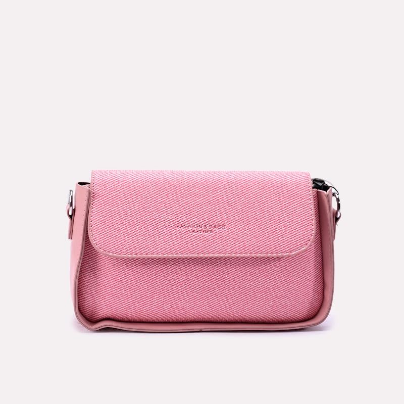 Pink Casual Hand Bags 0321983
