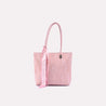 Pink Casual Shoulder Bag