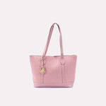 Pink Casual Shoulder Bag