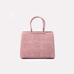 Pink Casual Shoulder Bag