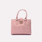 Pink Casual Shoulder Bag