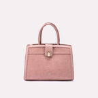 Pink Casual Shoulder Bag
