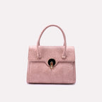 Pink Casual Shoulder Bag