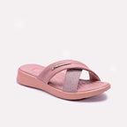 Pink Comfy Casual Slippers