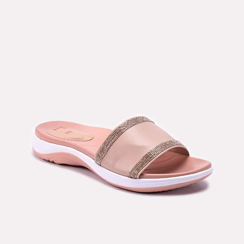 Pink Comfy Casual Slippers