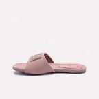 Pink Fancy Flat Slippers for Women