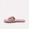 Pink Fancy Flat Slippers for Women